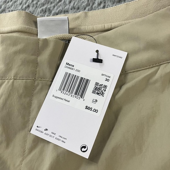 Nike Pants Mens 30 Cargo Standard Fit Taper Leg Utility DM6681-250 New - Picture 3 of 11